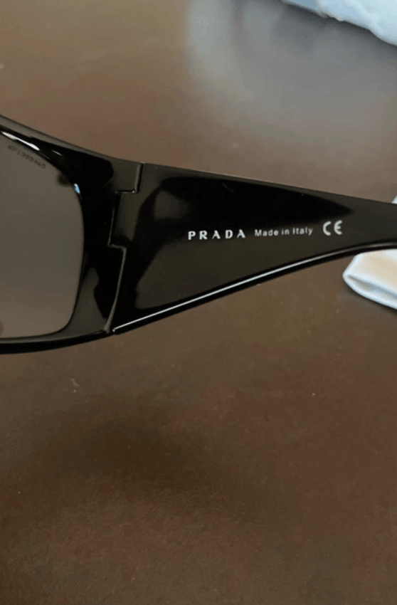 Prada PRADA Sunglasses Sport Metal Shield Oval Flame Star Size ONE SIZE - 7 Thumbnail
