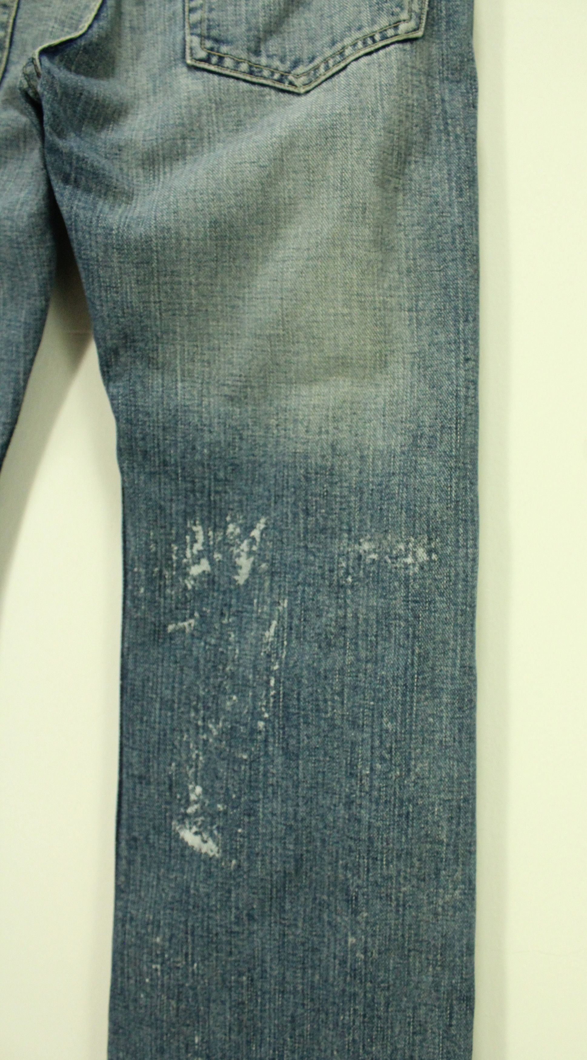 Japanese Brand FLARED 🔥 BIGI Denim Paint Splatter Kapital Goa Ppfm LGB Size US 32 / EU 48 - 11 Thumbnail