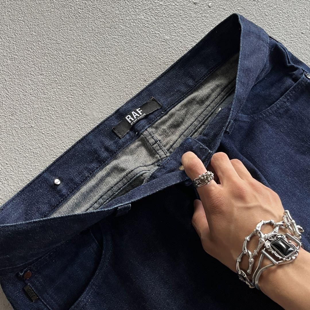 Raf Simons 2000's Archive Straight Leg Denim Size US 31 - 7 Thumbnail