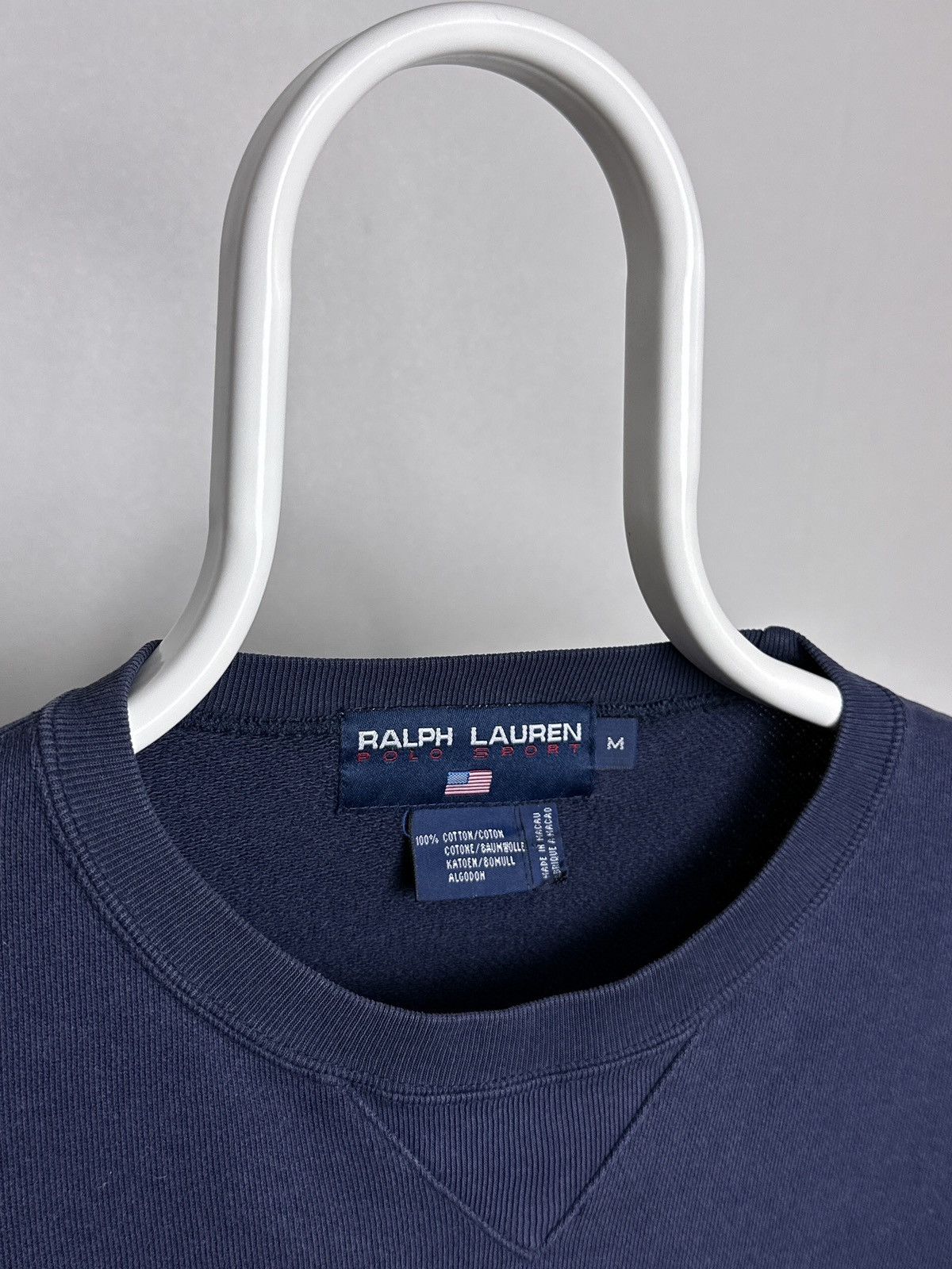 Polo Ralph Lauren Vintage Polo Ralph Lauren Sport Sweatshirt Size US M / EU 48-50 / 2 - 4 Thumbnail