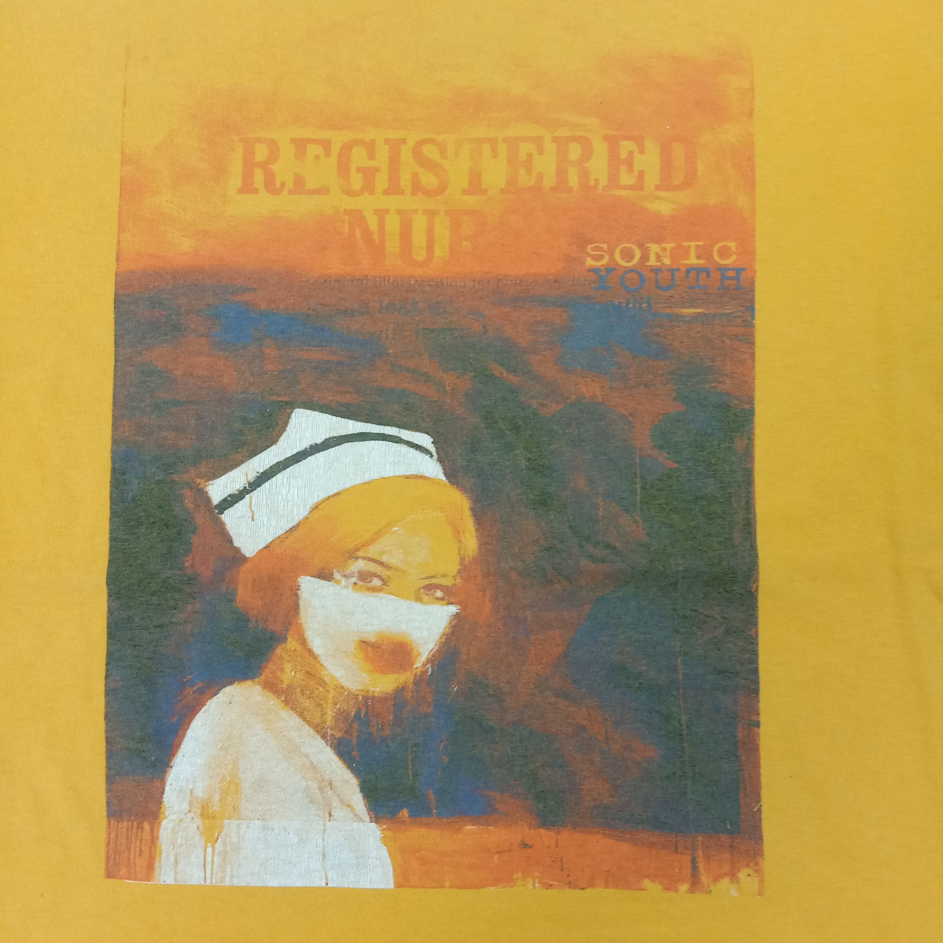 Band Tees Sonic Youth Registered Nurse 2004 Band Tshirt C267N65 Size US L / EU 52-54 / 3 - 2 Thumbnail