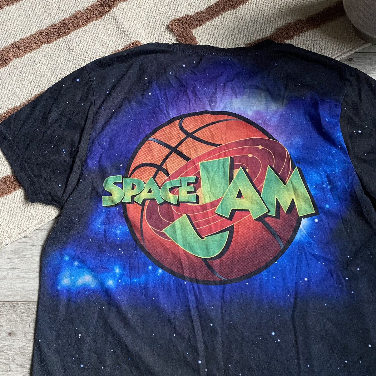 Disney AMAZING DISNEY SPACE JAM TUNE SQUAD BUCKS BUNNY T SHIRT Size US L / EU 52-54 / 3 - 4 Thumbnail