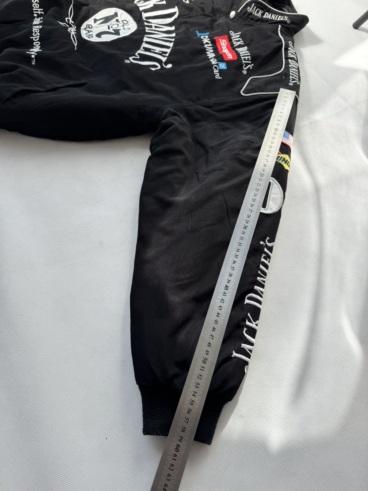Vintage Jack Daniels VINTAGE RACING JACKET CHEVROLET BOMBER NASCAR Size US L / EU 52-54 / 3 - 18 Thumbnail