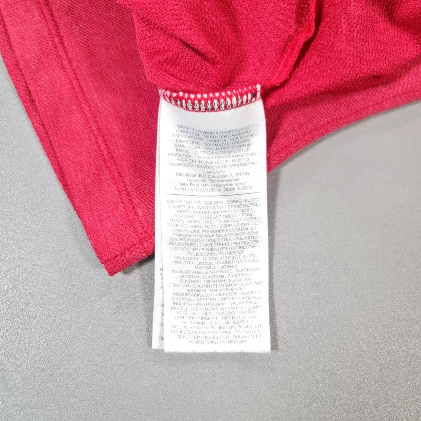 Nike Nike Womens Tennis T Shirt Slim Red Small Dri-Fit Court Slam Nike Dri-Fit FD5675 614 Womens T-Shirt Size S / US 4 / IT 40 - 6 Thumbnail