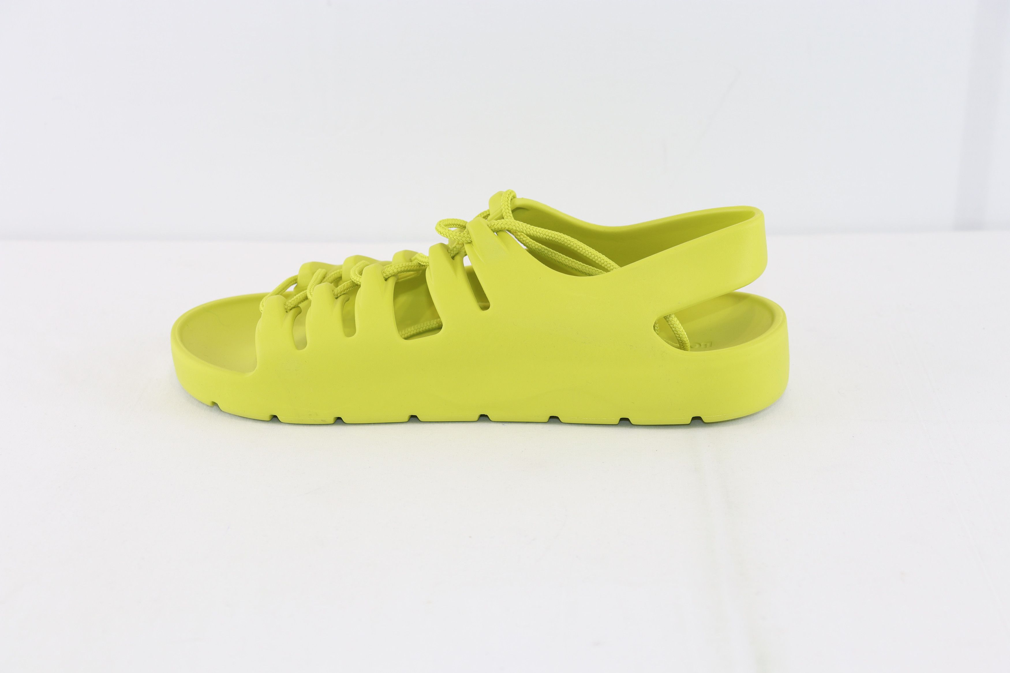 Bottega Veneta o1rshd1 Gel Rubber Jelly Sandal in Kiwi Size US 10 / EU 43 - 2 Thumbnail