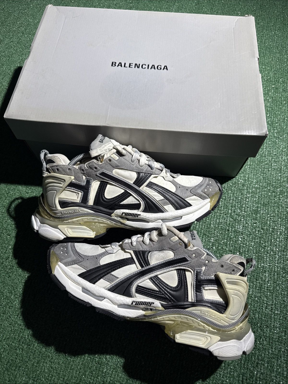 Balenciaga Balenciaga 10XL Sneakers White/Red/Orange - Size