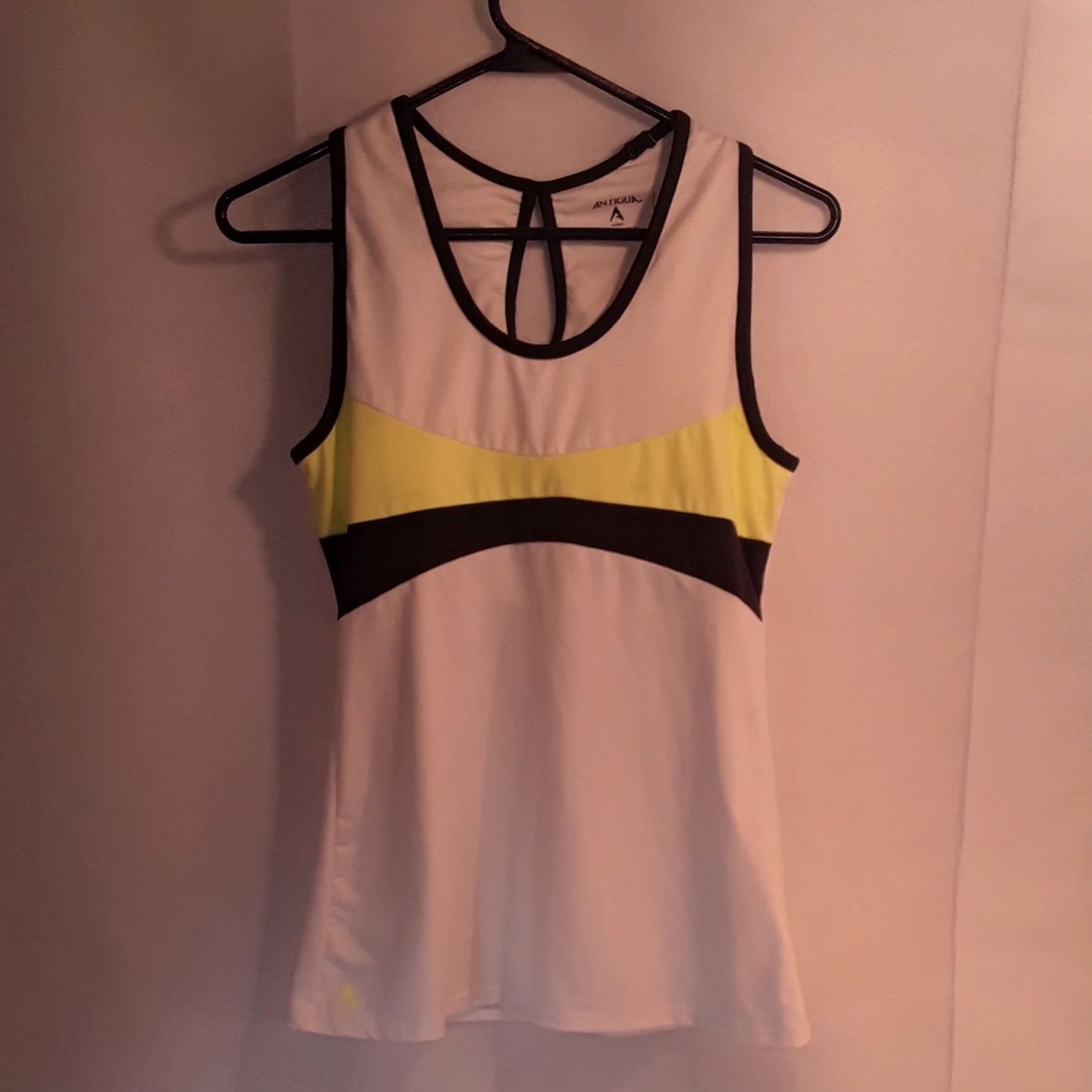 Vintage T.O.P. Tank Top S Antigua Sm. H.CROSS Sm. Ls Sweatshirt Nwt women #c25 Black/White Yellow Set Shirt Hoodie Girls Womens Size S / US 4 / IT 40 - 4 Thumbnail
