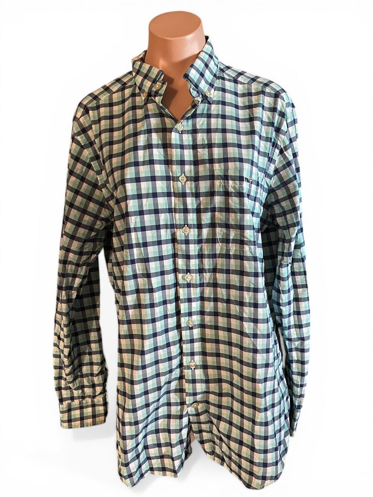 Vineyard Vines Vineyard Vines Men's Slim Fit Tucker Shirt Plaid Button Down Size US M / EU 48-50 / 2 - 1 Thumbnail