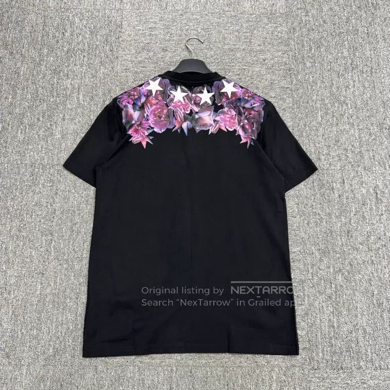 Givenchy Givenchy Rose Printed Short Sleeve Size US L / EU 52-54 / 3 - 5 Thumbnail