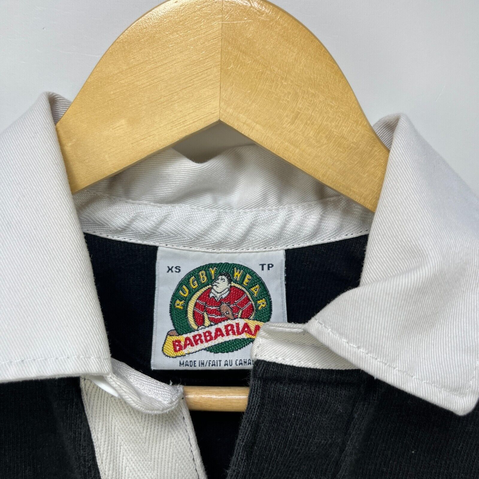 Barbarian × Vintage Vintage 90s Barbarian Rugby University ofWaterloo ExtraSmall Size US XS / EU 42 / 0 - 4 Thumbnail
