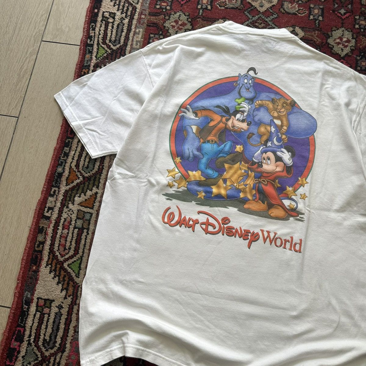 Vintage Vintage Walt Disney World 25th Anniversary Tee Double Sided Size US L / EU 52-54 / 3 - 2 Thumbnail