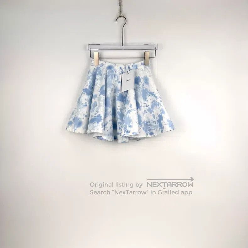 Dior Dior Blue and white tie-dyed casual skirt Size 28" / US 6 / IT 42 - 3 Thumbnail