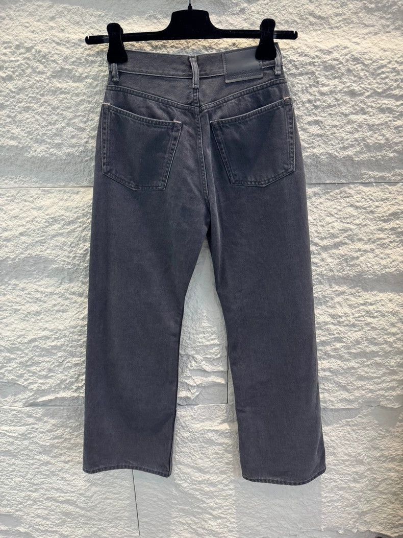 Acne Studios Acne Studios Dark grey heavy industry washed label mid-wai Size US 32 / EU 48 - 3 Thumbnail