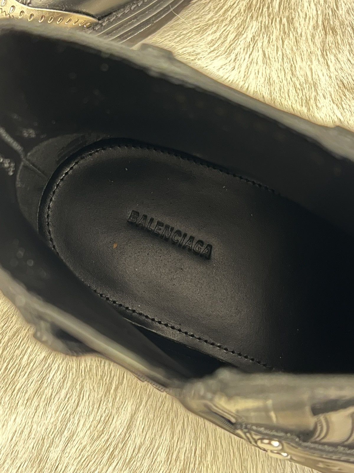Balenciaga 🚨 Cowboy Balenciaga Santiag Boots - Black Leather Size US 8 / EU 41 - 14 Thumbnail