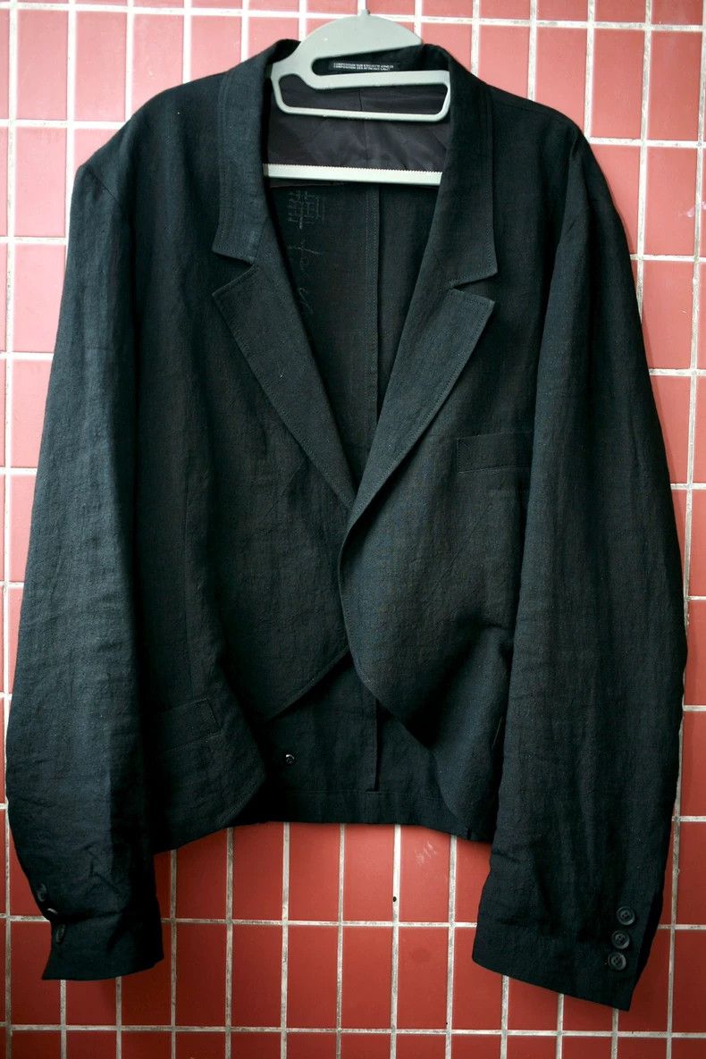 Yohji Yamamoto Yohji Yamamoto 21ss Horses Cropped Jacket 2505-Nextarrow Size US M / EU 48-50 / 2 - 2 Thumbnail