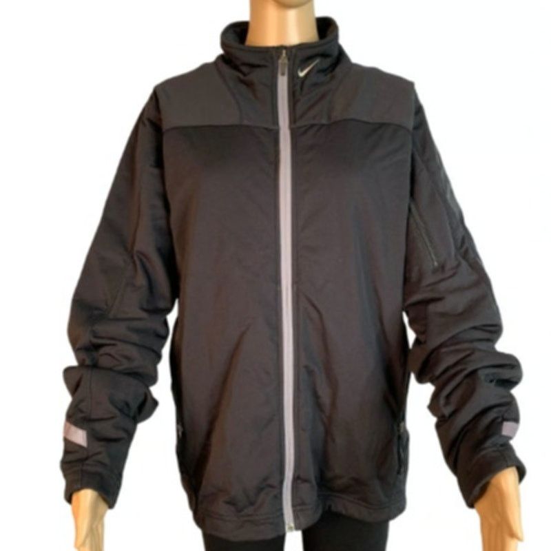 Nike Nike Men's Size Large Clima-Fit Jacket Full Zip Fleece Lined Size US L / EU 52-54 / 3 - 1 Thumbnail