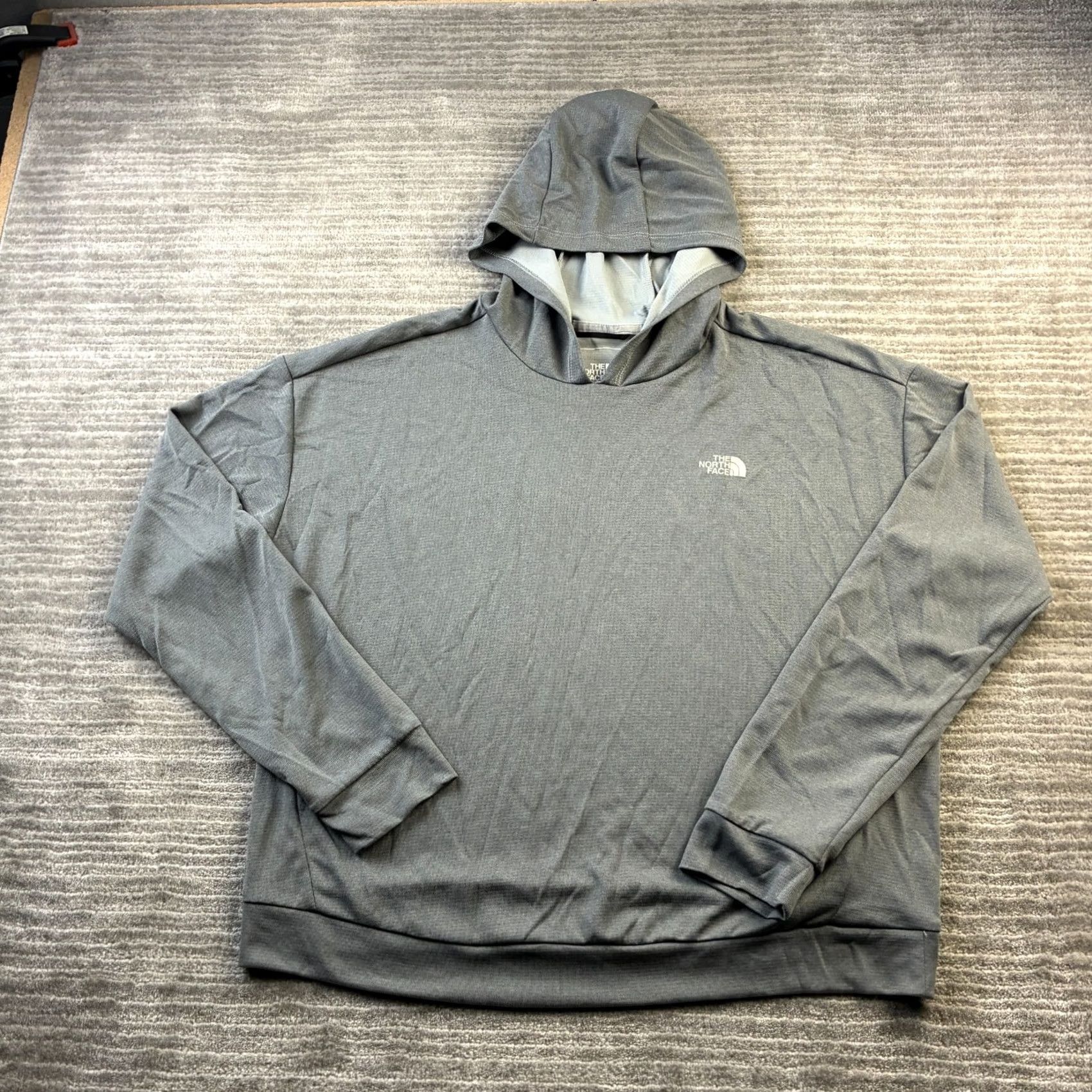 The North Face VINTAGE The North Face Hoodie Womens XL Gray Wander Sun UV Protection Size XL / US 12-14 / IT 48-50 - 2 Thumbnail