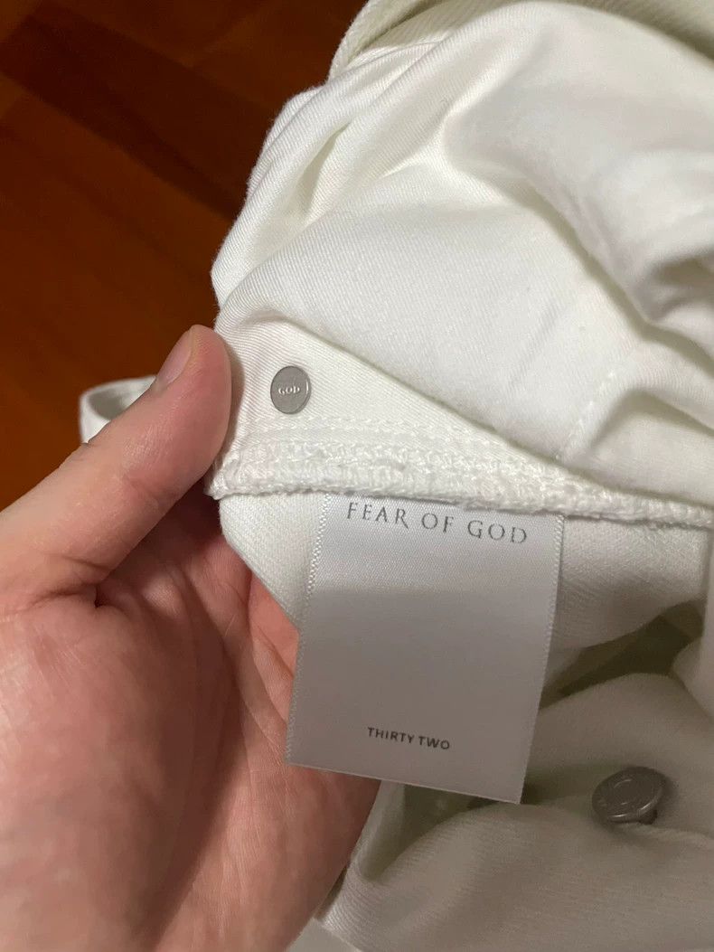 Fear of God Fear of God Limited white jeans Size US 32 / EU 48 - 4 Thumbnail
