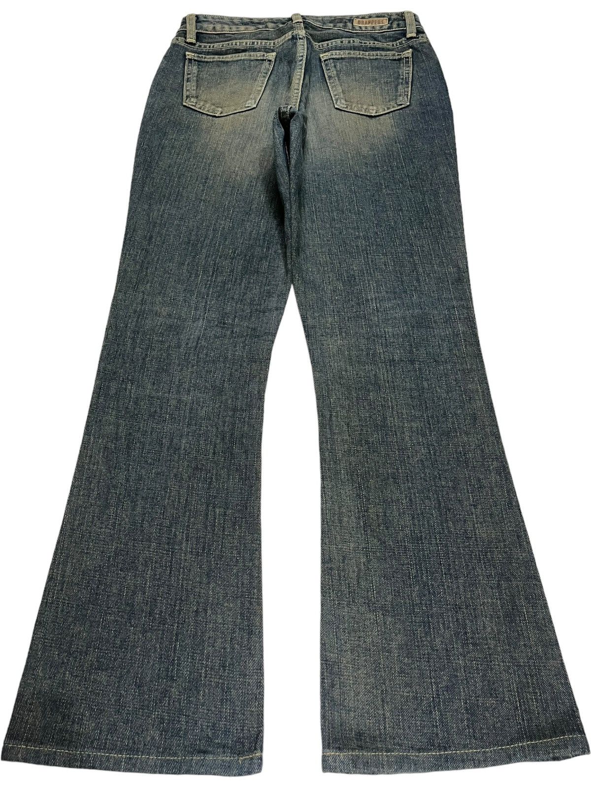 Japanese Brand Vintage Japanese Brand Rusty Mud Wash Flare Jeans Size 27" / US 4 / IT 40 - 2 Thumbnail