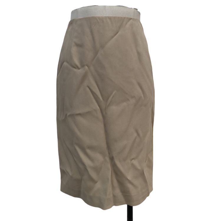 Prada Prada Beige Midi Skirt Size IT 42 Size 28" / US 6 / IT 42 - 1 Thumbnail