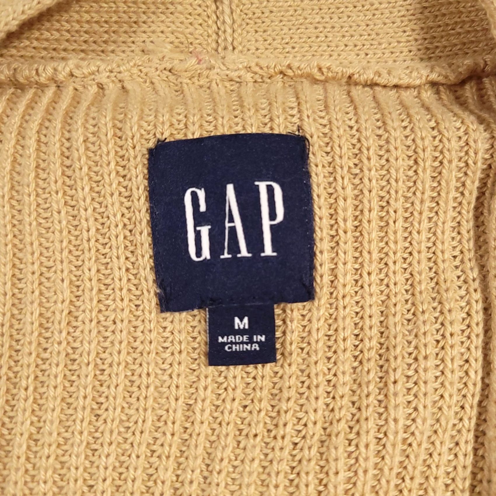 Gap GAP Cardigan Sweater Womens Medium Safari Tan Open Front Long Pocket Knit NWT Size M / US 6-8 / IT 42-44 - 6 Thumbnail