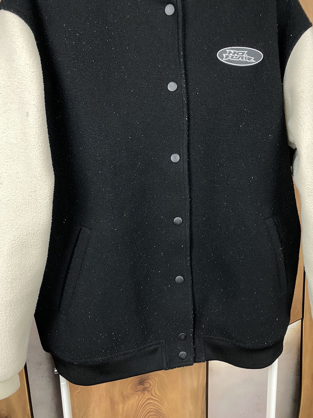 No Fear 🏁Bomber Jacket No Fear & H&M Comet Logo Rare Fleece Jacket🏁 Size US S / EU 44-46 / 1 - 12 Thumbnail