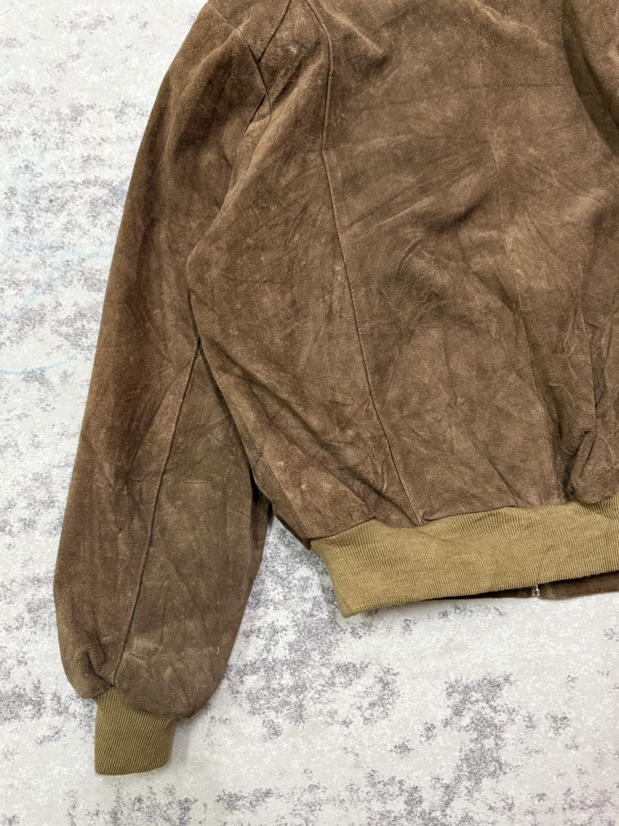 Leather VINTAGE LESTER PIEL MEXICO SUEDE LEATHER BOMBER JACKET Size US M / EU 48-50 / 2 - 14 Thumbnail
