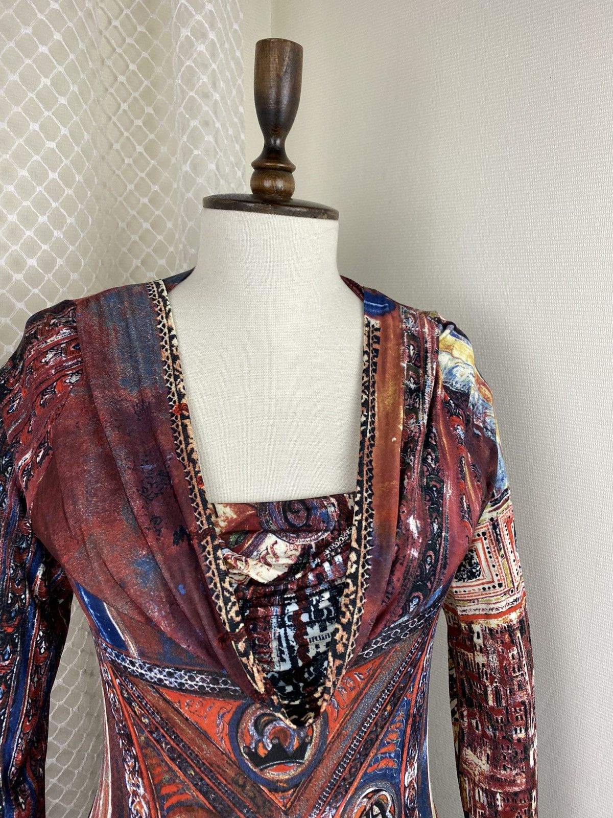 Jean Paul Gaultier × Vintage Save the queen vintage dress like gaultier Size L / US 10 / IT 46 - 5 Thumbnail
