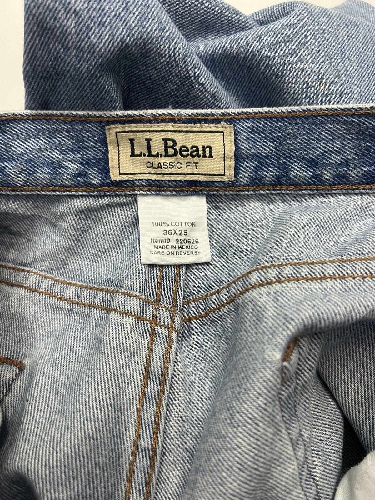 L.L. Bean Vintage LL Bean Denim Jeans Size 36" Size US 36 / EU 52 - 8 Thumbnail