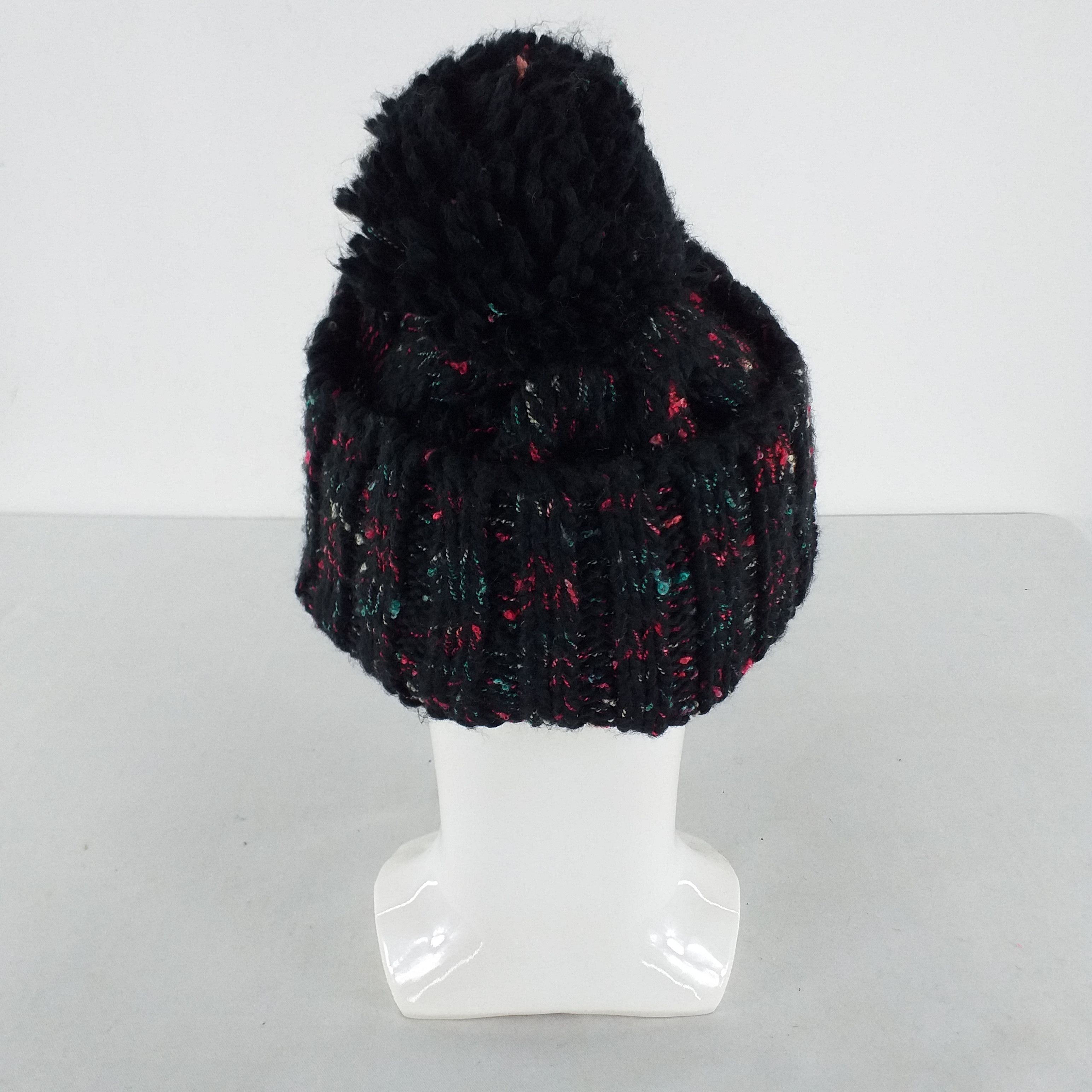 Vintage Plain Snow Cap Hat Beanie -BN428 Size ONE SIZE - 3 Thumbnail