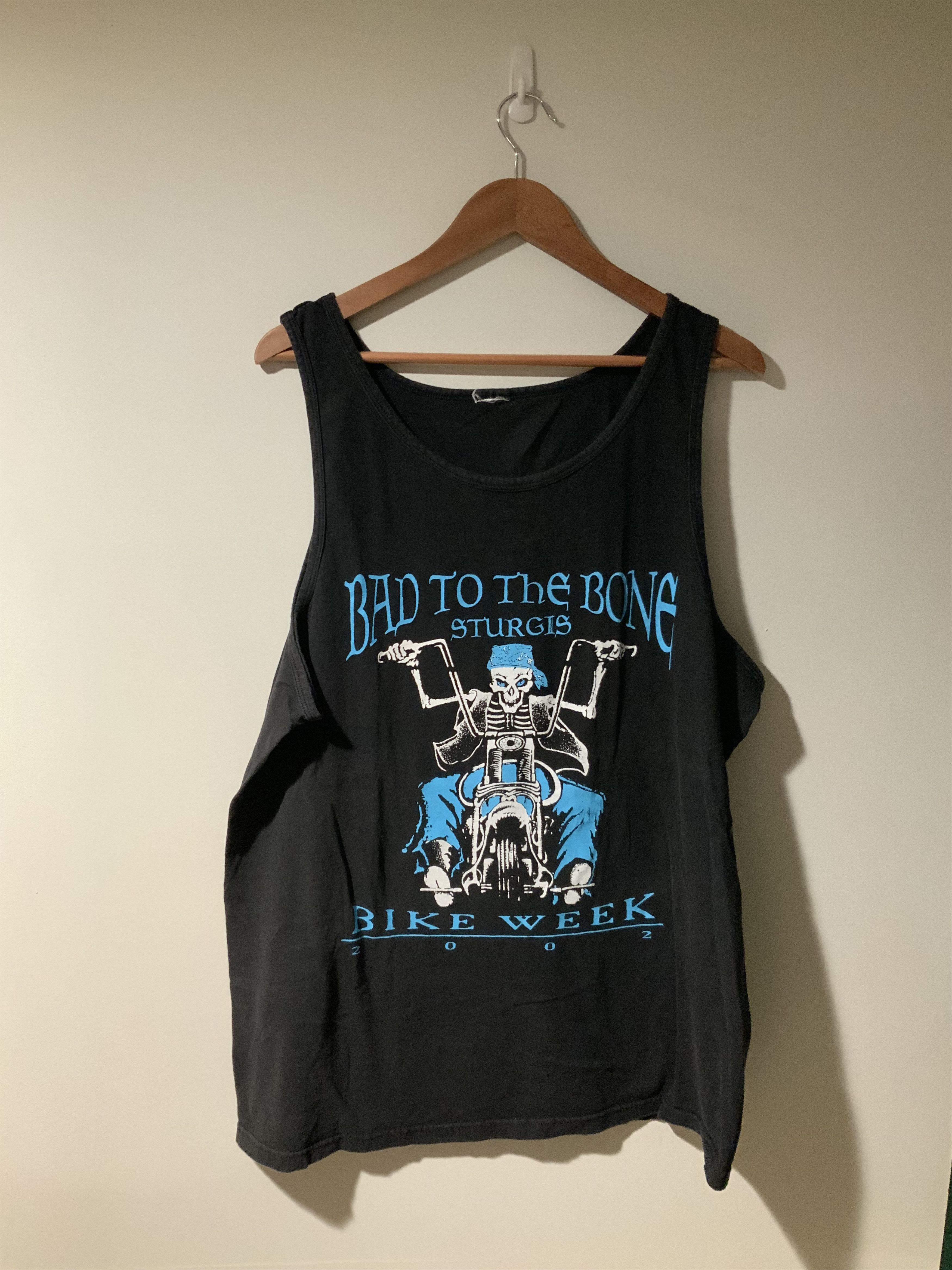Harley Davidson × Vintage Vintage 2002 Sturgis Bike Week Harley Davidson Tank Top Size US XL / EU 56 / 4 - 1 Thumbnail