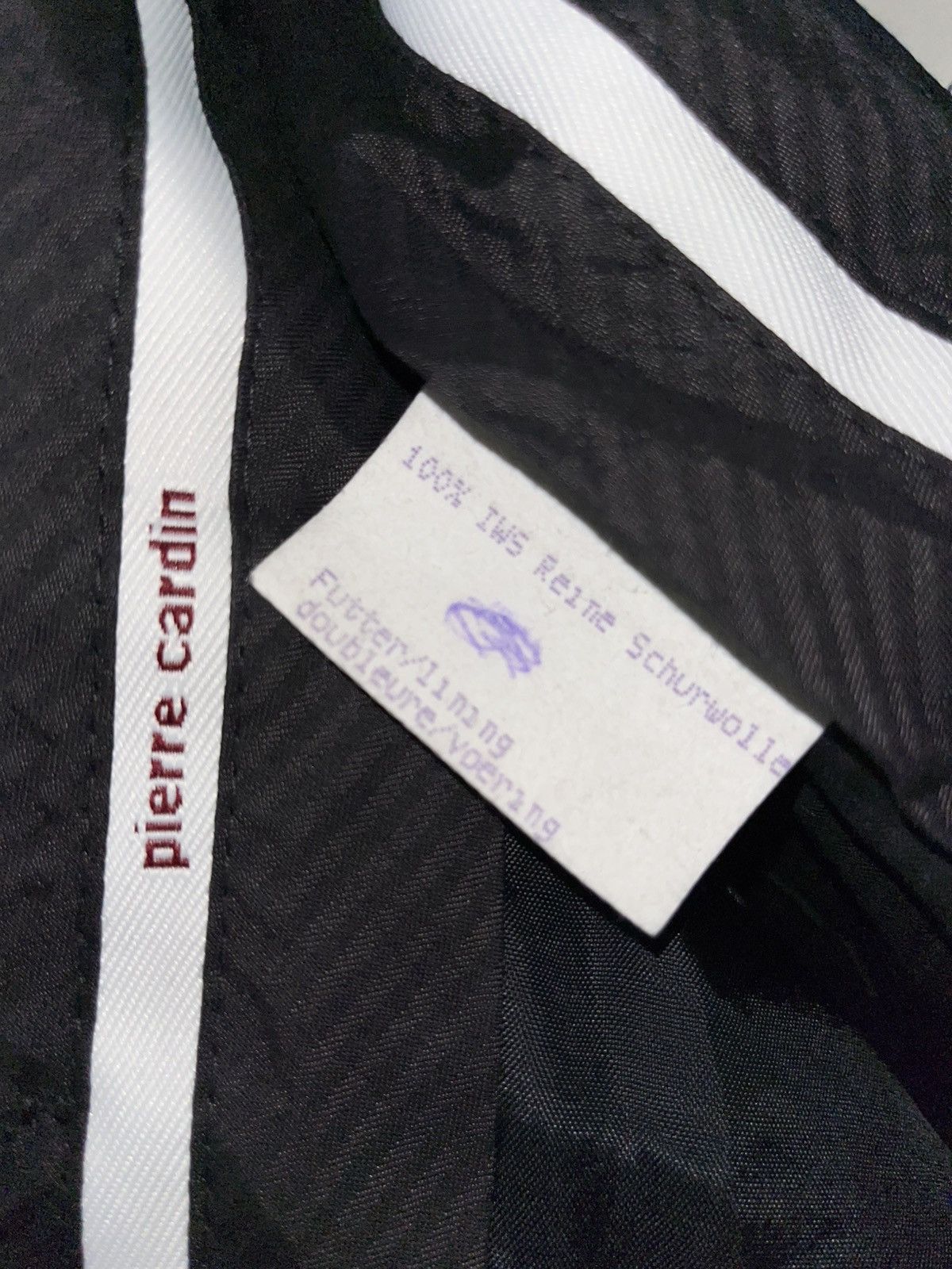Pierre Cardin Vintage Pierre Cardin Navy Pleated Trousers Classic Menswear Size US 32 / EU 48 - 3 Thumbnail