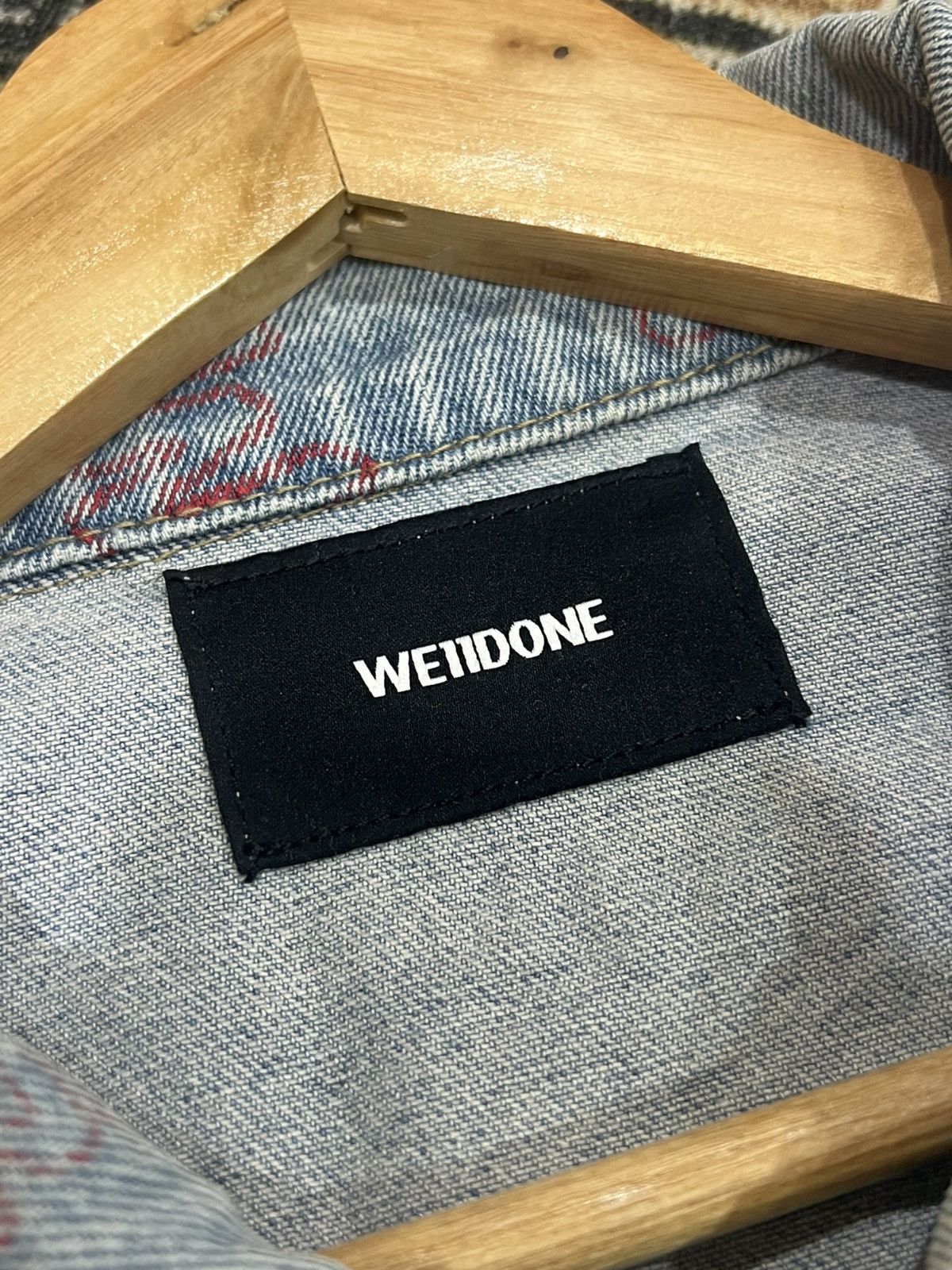 Japanese Brand × Vintage Welldone Graffity Denim Jacket Size US L / EU 52-54 / 3 - 2 Thumbnail