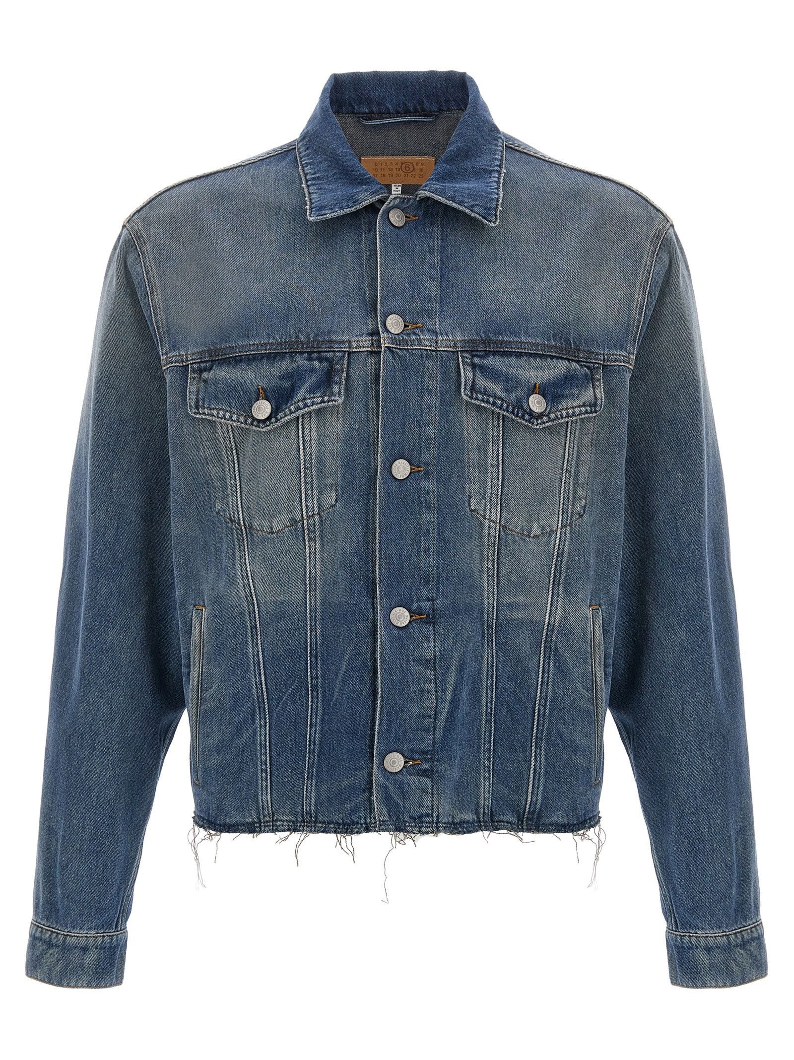 Maison Margiela Raw Cut Denim Jacket Size US M / EU 48-50 / 2 - 1 Thumbnail