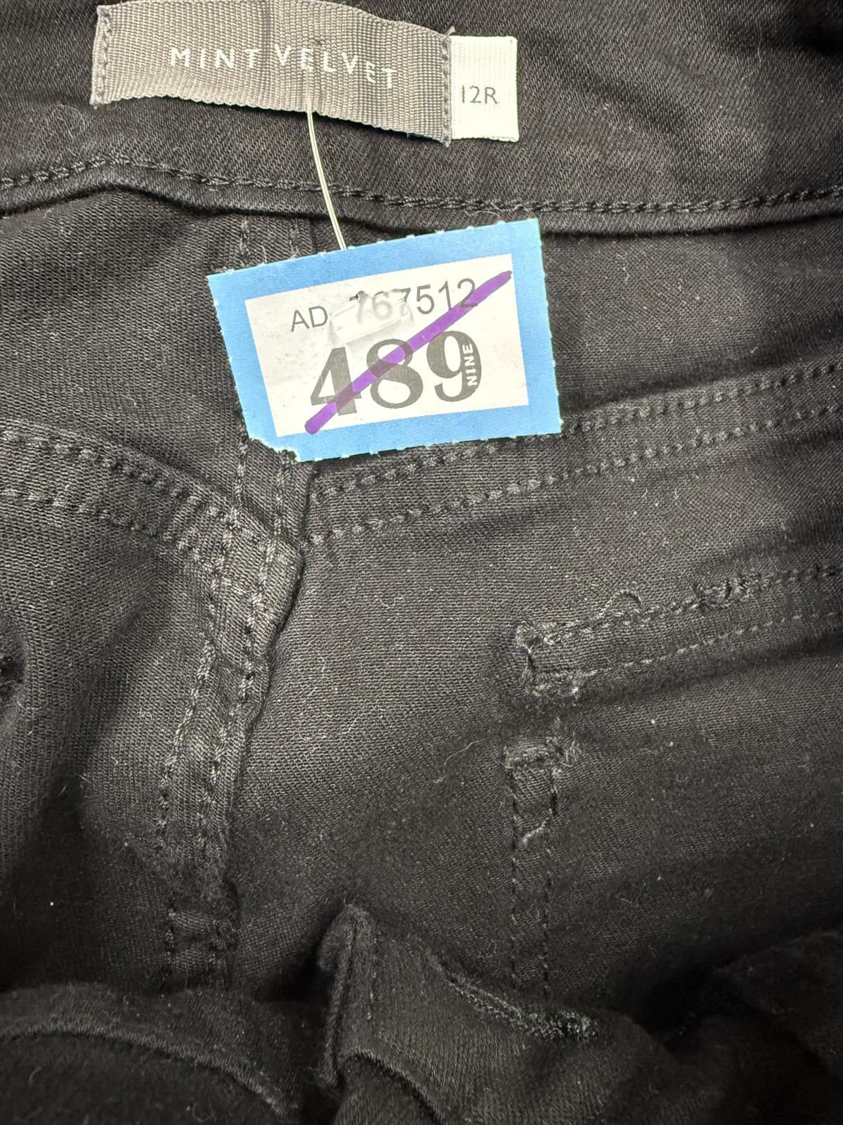 Other Mint Velvet Black Cargo Style Trousers Size 12R Size US 32 / EU 48 - 2 Thumbnail