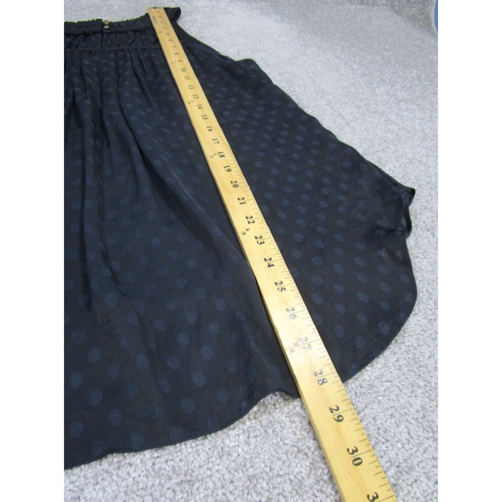 Vintage VINTAGE Maeve Shirt Womens 12 Black Polka Dot Cami NEW Size XL / US 12-14 / IT 48-50 - 4 Thumbnail
