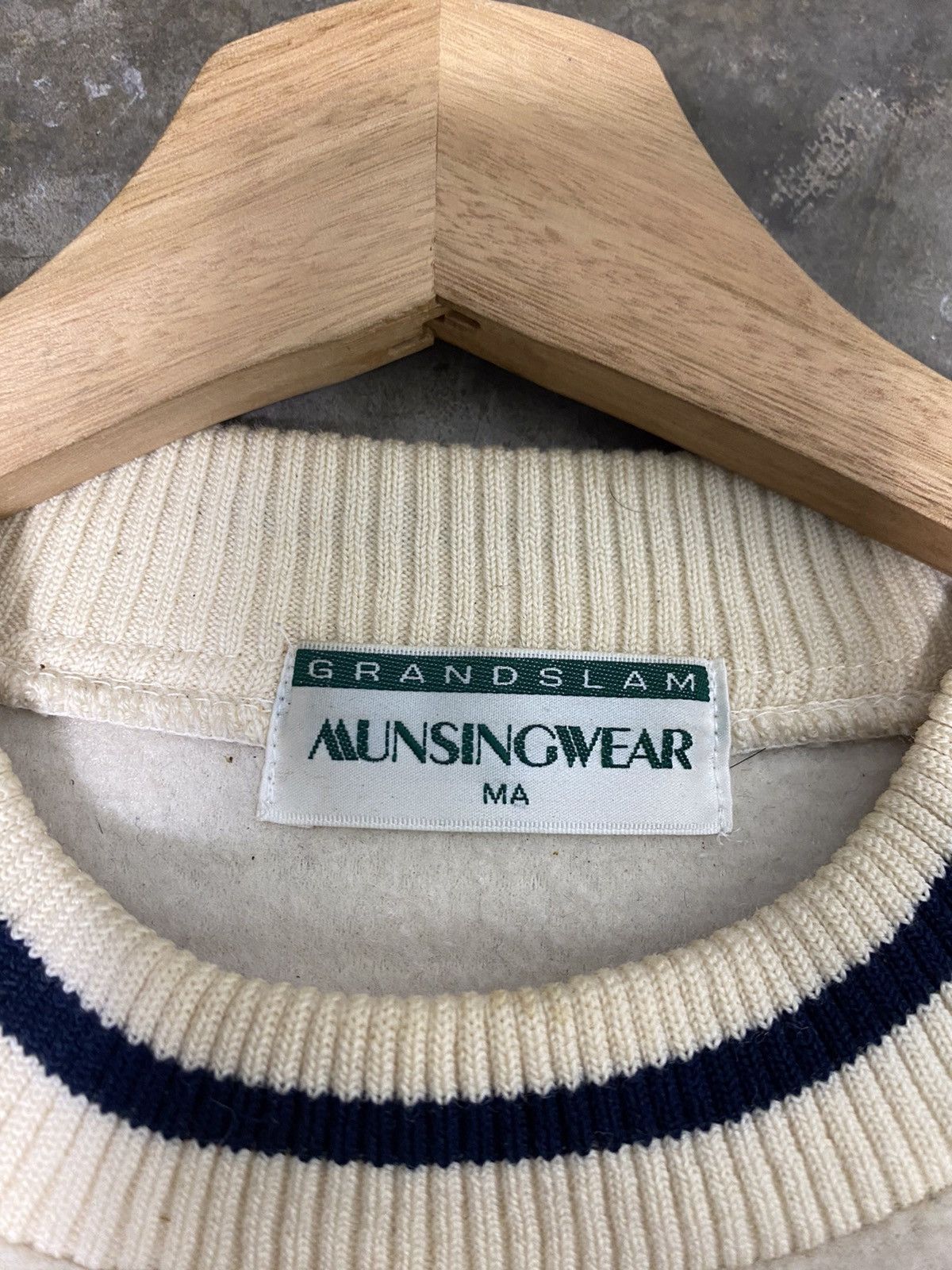 Japanese Brand A11 Vintage 80s Grandslam Musingwear Golf Sweatshirt Knit Size US L / EU 52-54 / 3 - 10 Thumbnail