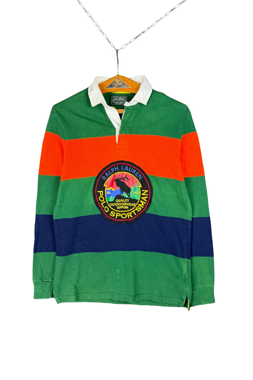 Polo Ralph Lauren RL Polo Country x Polo Sportsman Big Crest Rugby - AW19 Size US S / EU 44-46 / 1 - 1 Thumbnail