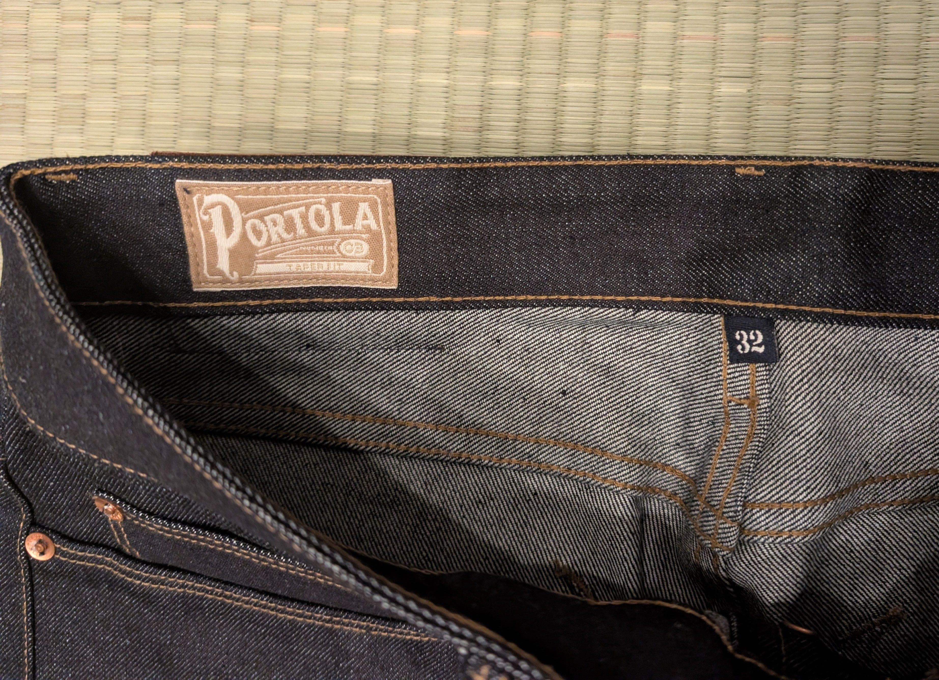 Freenote Cloth NWOT Freenote Cloth Portola Classic Taper 14.5 oz Jeans Size US 32 / EU 48 - 3 Thumbnail
