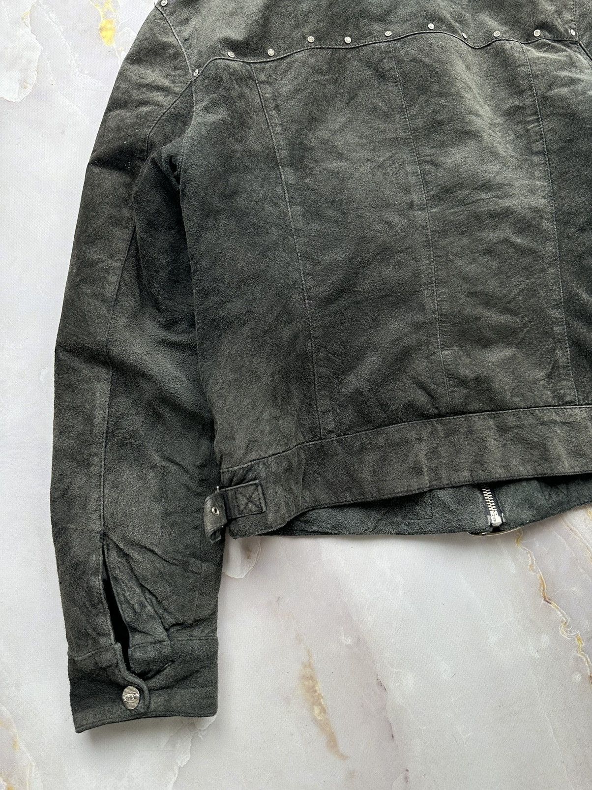 Japanese Brand Vintage Leather Jacket Size M / US 6-8 / IT 42-44 - 12 Thumbnail
