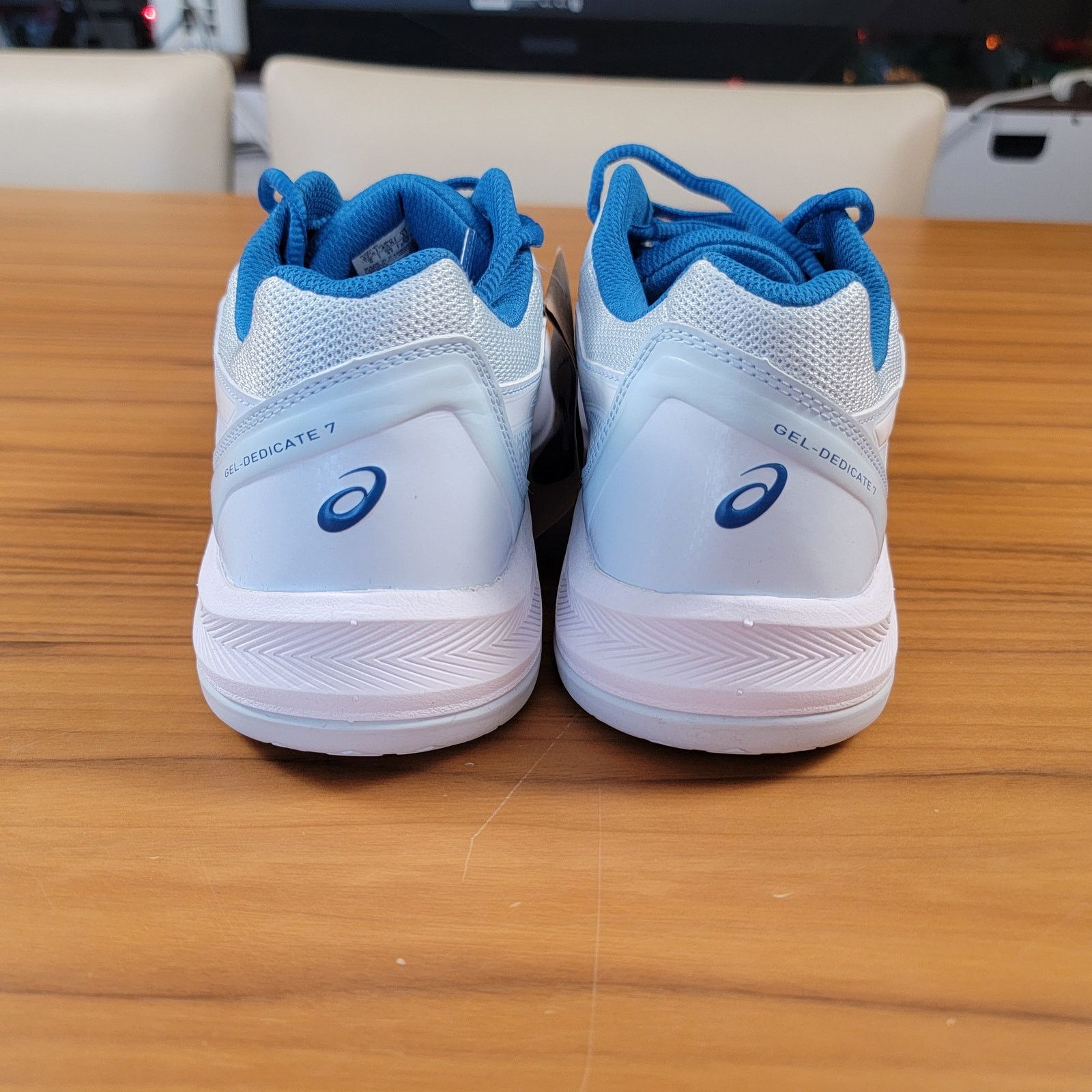 Asics ASICS Wmns Gel Dedicate 7 'Sky White' Sz 11 1042A167 405 Size US 11 / IT 41 - 3 Thumbnail