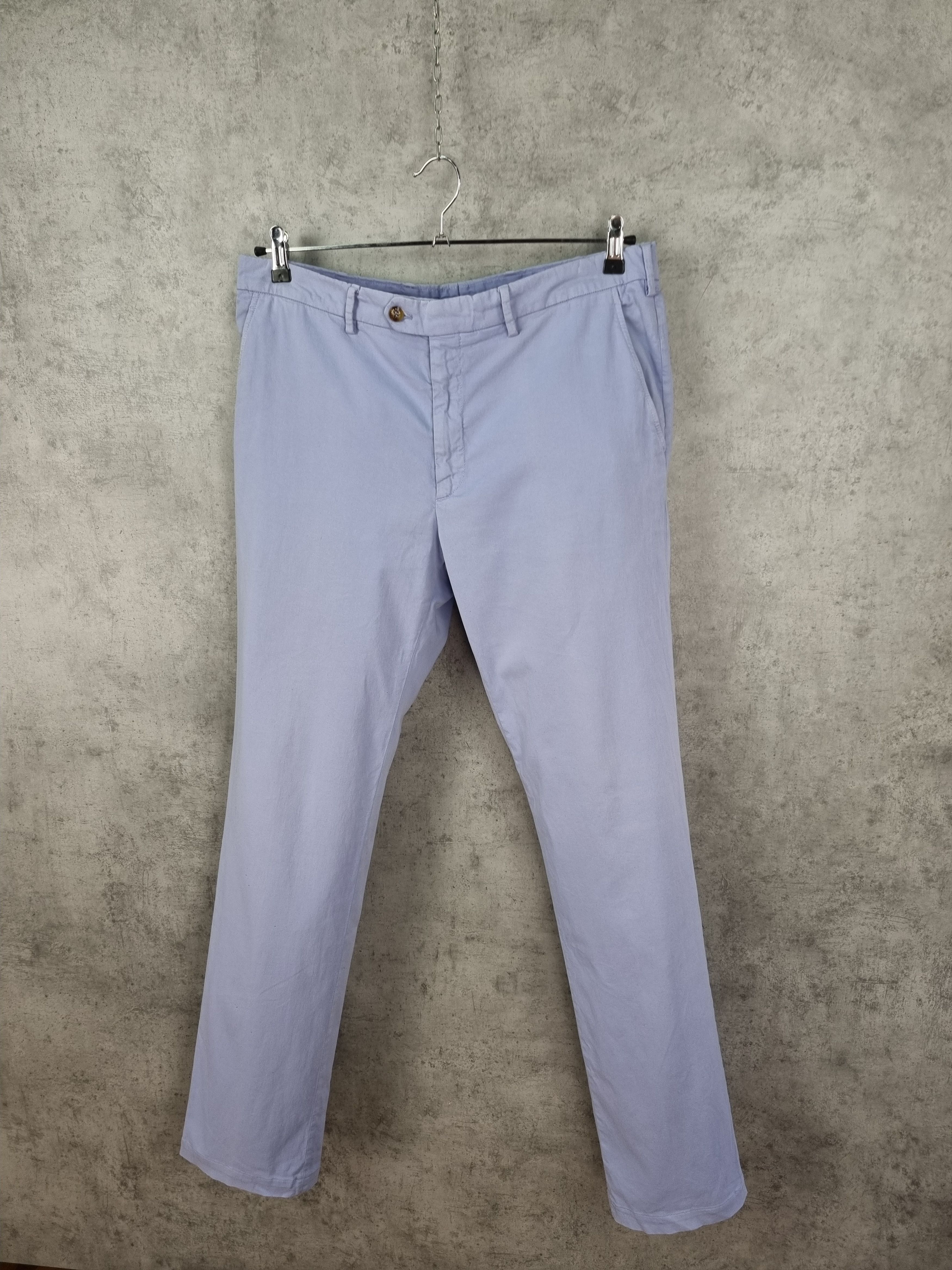 Loro Piana Loro Piana Baby Blue Soft Fabrics Chinos Pants Size US 34 / EU 50 - 10 Thumbnail