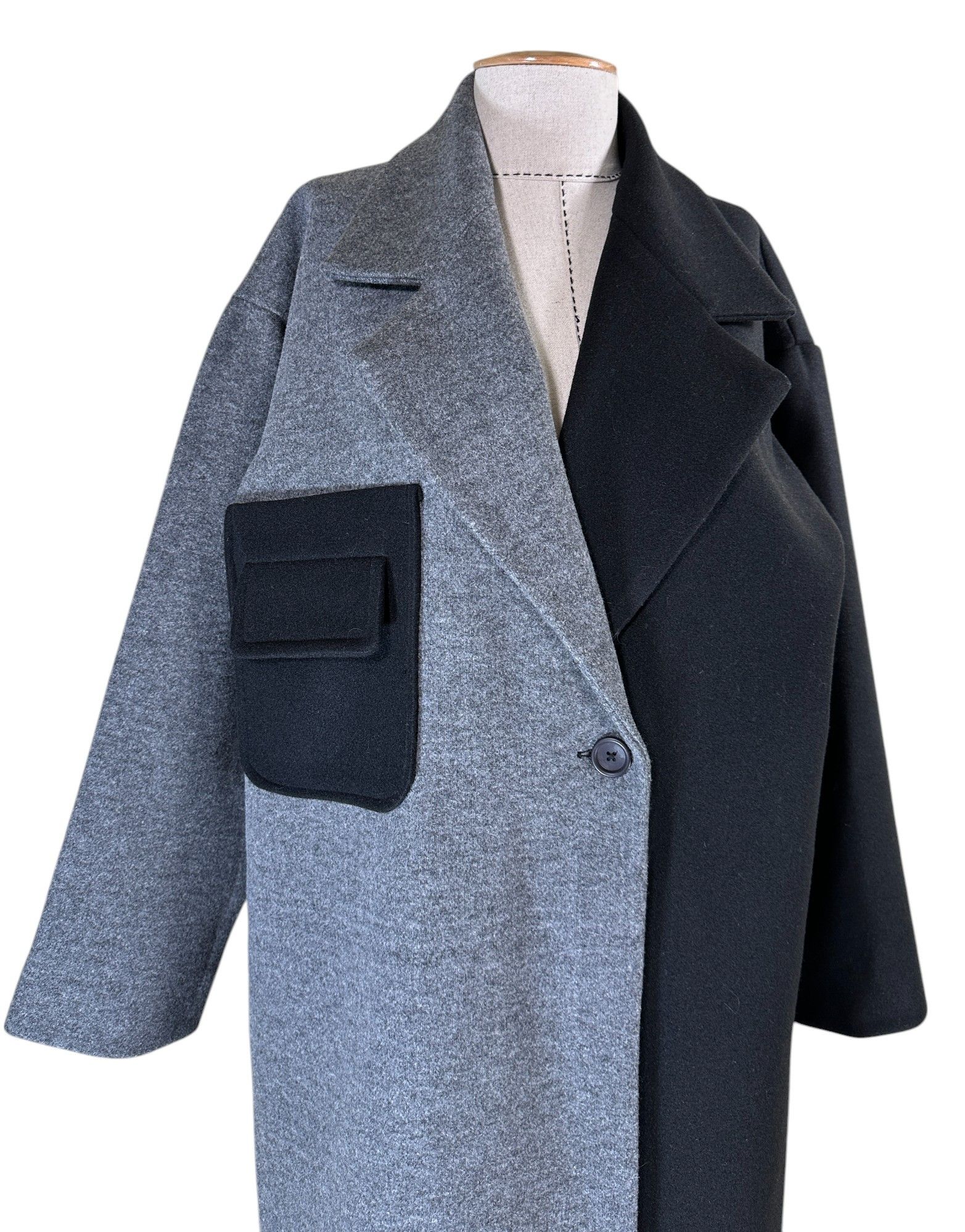 Other Osa Coat Two Tone Size S / US 4 / IT 40 - 2 Thumbnail