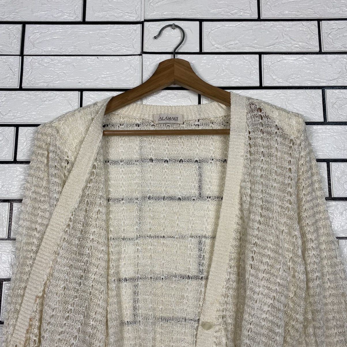 Japanese Brand Alamari Cropped Button Cardigan Issey Miyake Size US M / EU 48-50 / 2 - 13 Thumbnail