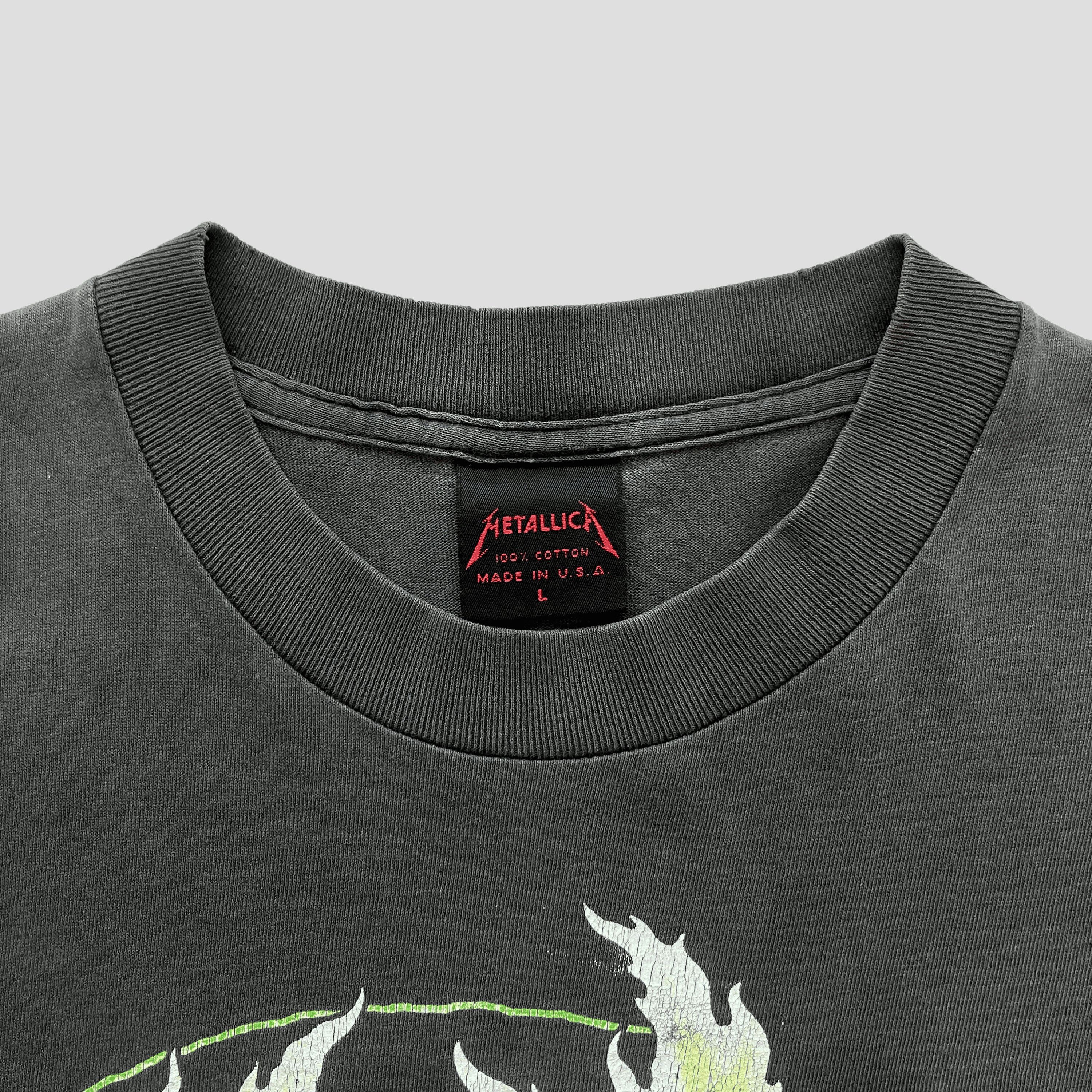 Band Tees Vintage 1991 Day On The Green Pushead T-Shirt Size US L / EU 52-54 / 3 - 4 Thumbnail