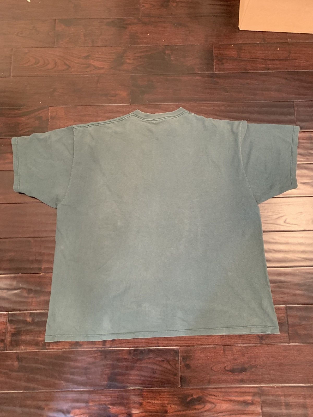 Nike 90s made in USA faded green nike shirt Size US XXL / EU 58 / 5 - 8 Thumbnail