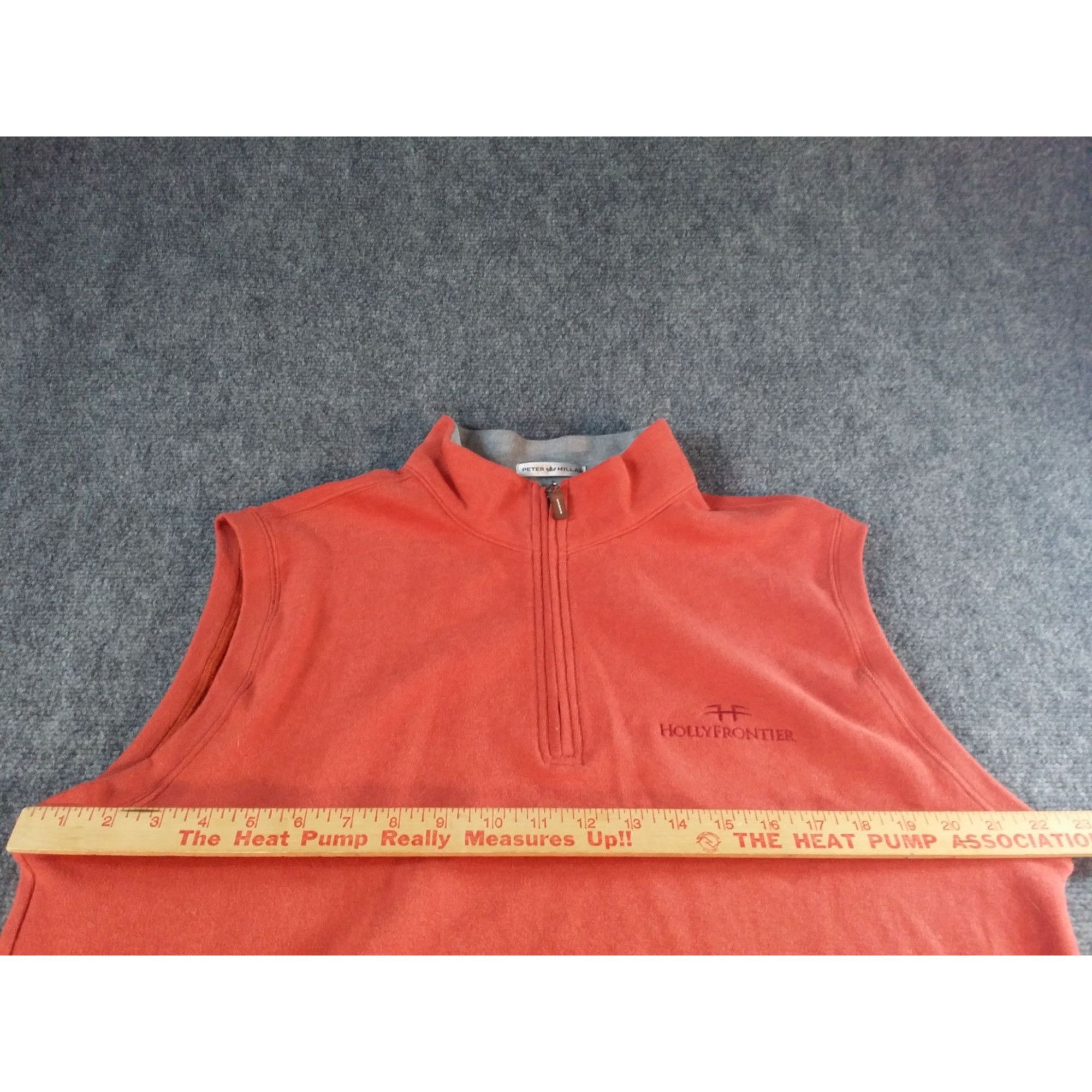 Peter Millar Peter Millar Sleeveless Vest Men Sz M Orange Cotton Hollyfro Size US M / EU 48-50 / 2 - 4 Thumbnail