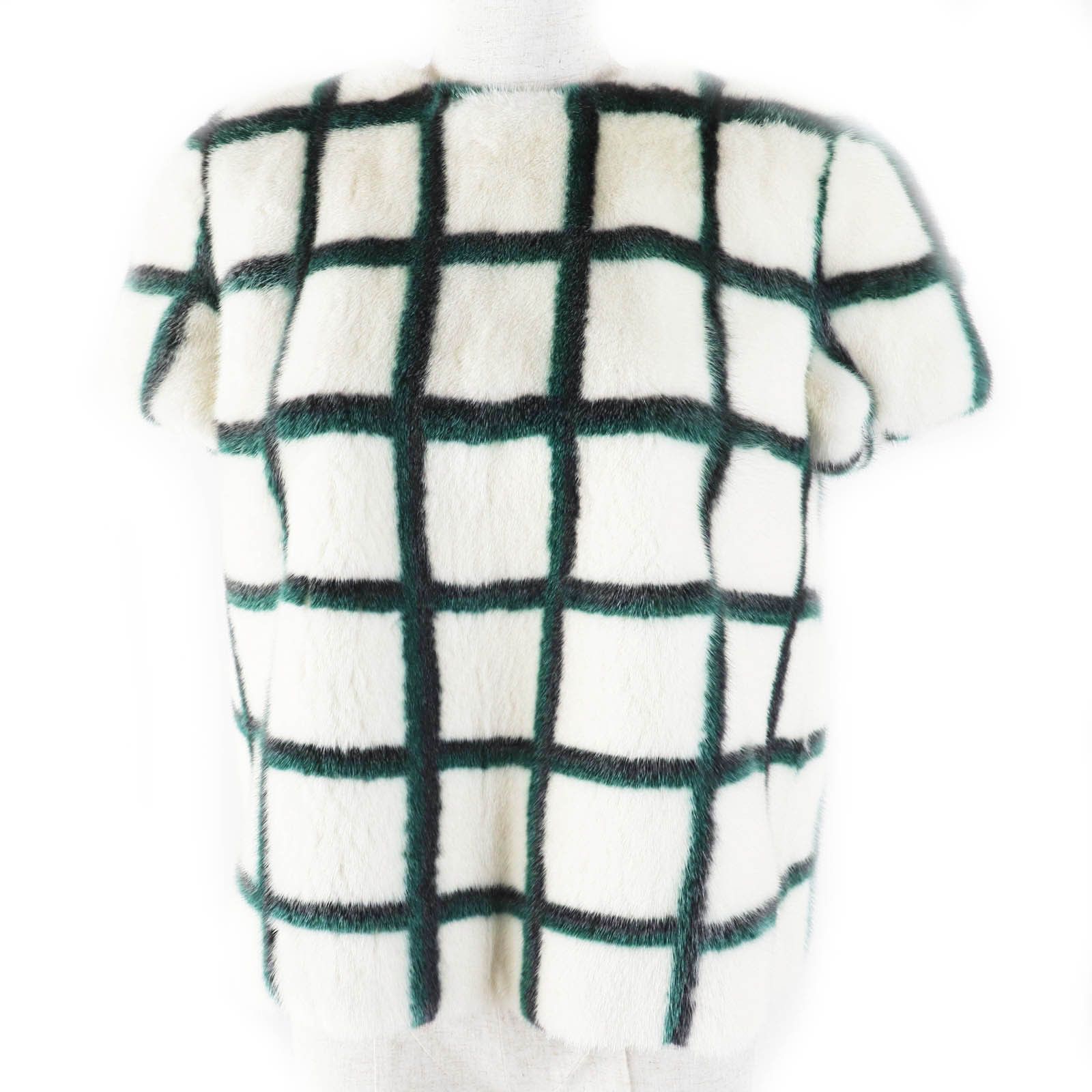 Dior Dior Christian Dior 5A26586A6035 Mink Silk Short Sleeve Top Natural Material Tops 5A26586A6035 Size ONE SIZE - 1 Thumbnail