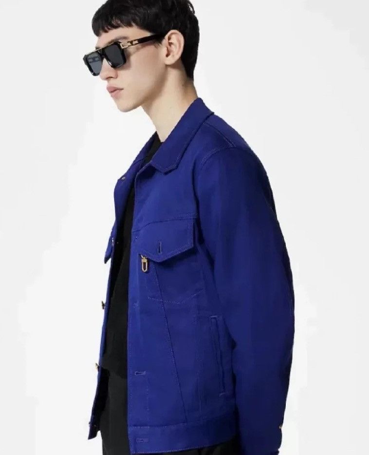 Louis Vuitton Louis Vuitton Lv electric blue denim jacket2412-Nextarrow Size US S / EU 44-46 / 1 - 9 Thumbnail