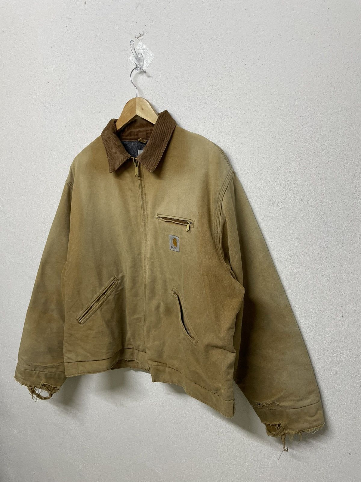 Carhartt Vintage Carhartt Detroit J01 Blanked Lined 6BLJ Jacket Usa Size US XL / EU 56 / 4 - 5 Thumbnail